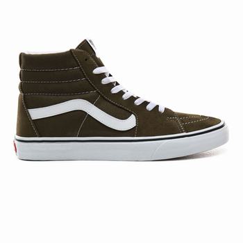 Vans Sk8-Hi - Miesten Korkeavartiset tennarit - Valkoinen